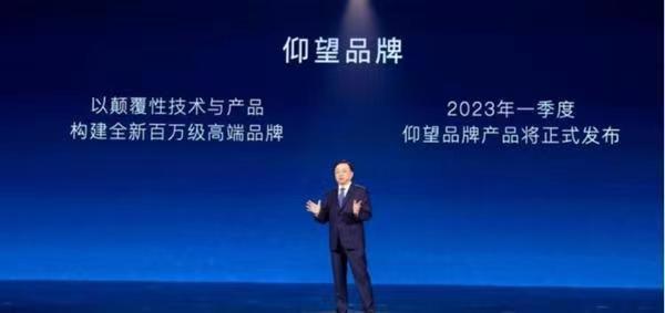 比亚迪百万级高端品牌来了！命名“仰望”首发搭载...